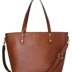 Poppy and Peonies Go Getter Tote in Chestnut NWT
